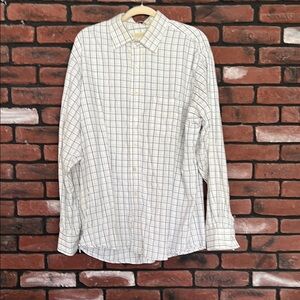 MICHAEL Michael Kors White Long Sleeve Casual Shirt